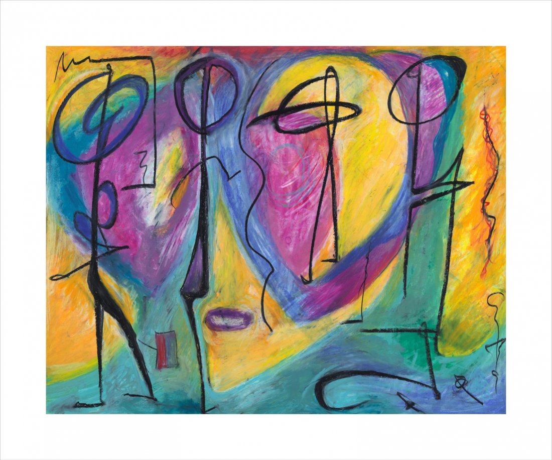 Bruce Mishell Giclee print 20\u201d x 24\u201d inches